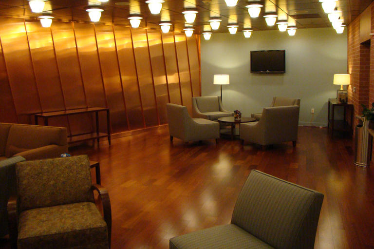 Image of chairs in the Lovey Hamel Lounge